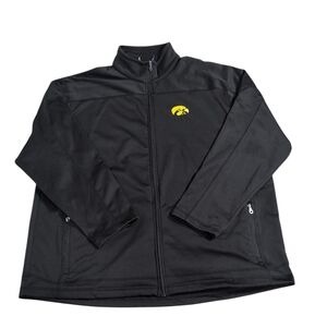 Iowa Hawkeyes Full Zip Jacket, Lightweight, Men's 2XL (?) See Description